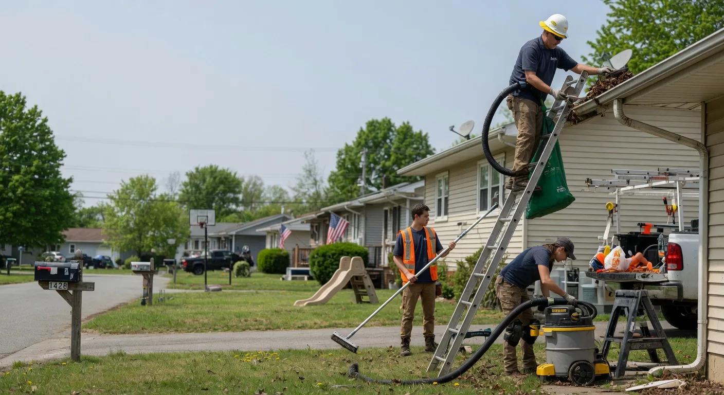 Gutter Installation in Bishop Hill, IL near me
